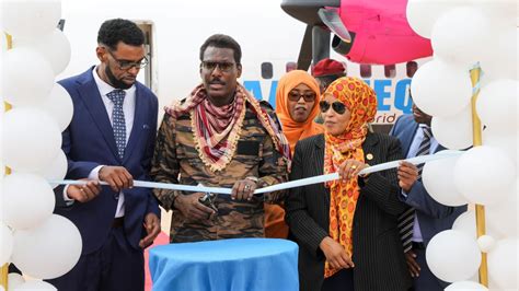 Madaxweynaha Galmudug Ayaa Xariga Ka Jaray Maanta Garoonka Diyaaradaha