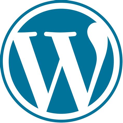 WordPress logo PNG