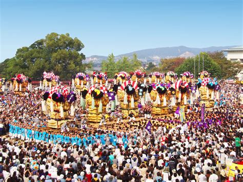 One Of Three Major Festivals In Shikoku Niihama Taiko Matsuri In Ehime