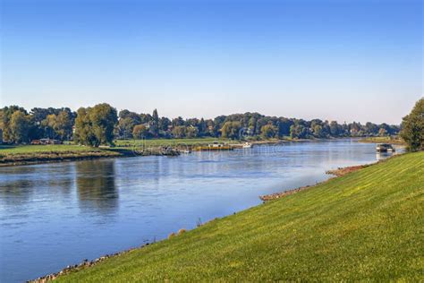 Elbe river, Germany stock photo. Image of river, rural - 107391668