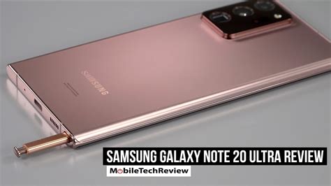 Samsung Galaxy Note Ultra Review Youtube