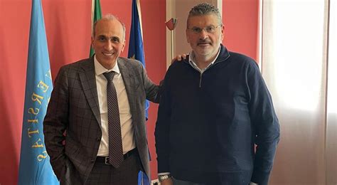 Cassino Gianluca Quadrini Incontra Il Rettore Dell Universit Del