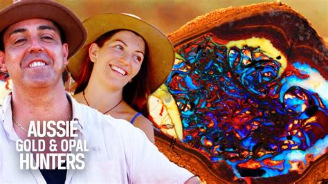 Opal Whisperers Hit The Motherload Of Opals Outback Opal Hunters