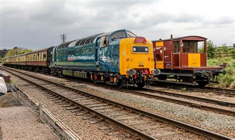 Deltic Approaching Quorn Gcr Th April Mark Wisbey Flickr