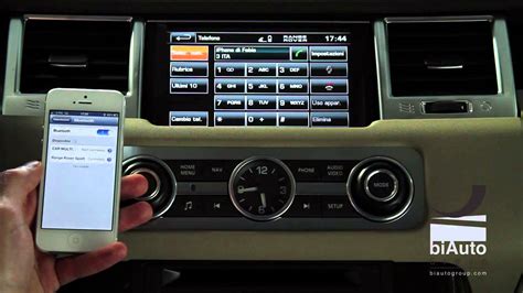 VIDEO TUTORIAL SISTEMA BLUETOOTH RANGE ROVER YouTube