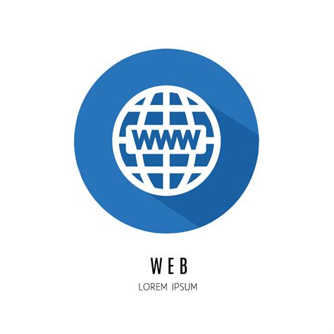 web icon  flat logo  business stock vector  vector art  vecteezy