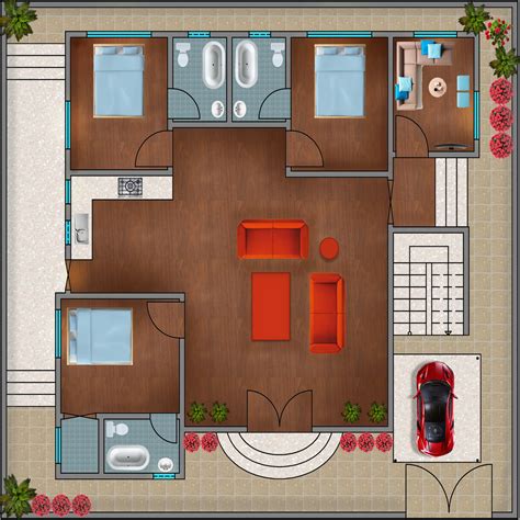 Sketchup Floor Plan 2d Floorplansclick