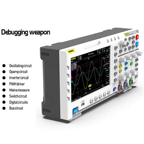 Tabela oscyloskop cyfrowy 1014D/138Pro Generator sygnału wejściowego ...