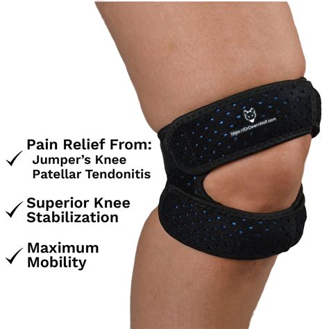 Dr Dean Wolf Dual Knee Strap DrDeanWolf