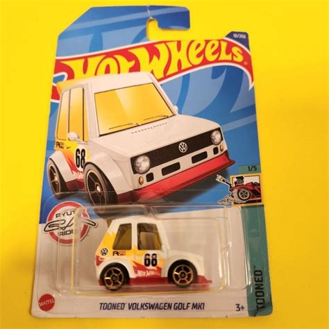 Tooned Volkswagen Golf MK1 Hot Wheels Lacrado Shopee Brasil