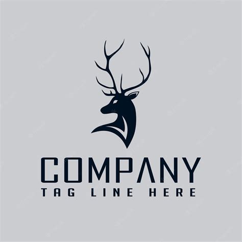 Premium Vector Creative Deer Head Logo Design Deer Vector Art