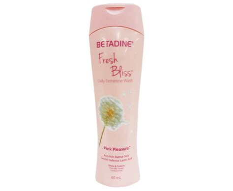 Betadine Fresh Bliss Daily Feminine Wash Pink Pleasure 60ml