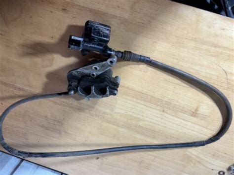 1989 Honda Cr250r Cr 250r Oem Front Brake Master Cylinder Reservoir Ebay