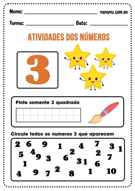 Atividades Matem Ticas Ano Para Aprender Os N Meros Papapiu