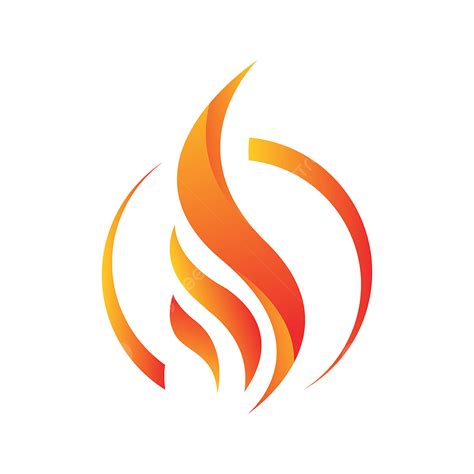 Llamas De Fuego Iconos Vectoriales Dise O De Logotipo Vectorial En