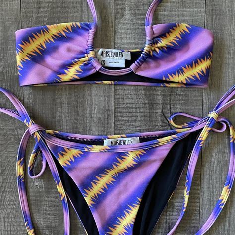 Maisie Wilen String Bikini Never Worn And Sold Out Depop