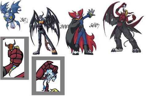 Myotismon Evolution by SoraNoRyu on DeviantArt