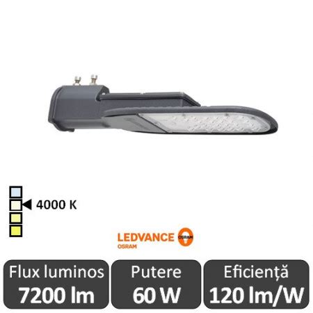 OSRAM LEDVANCE Corp Iluminal Stradal ECO AREA 60W 4000K Alb Neutru