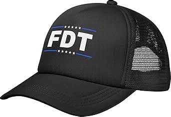Bamgen Fdt Hat Fuck Donald Trump Mesh Cap Trucker Hats Black Amazon Ca Clothing Shoes