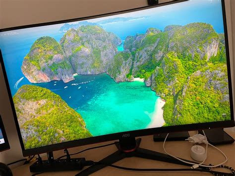 Aoc C G Ae Curved Wled Va Hz Ms Amd Freesync Premium