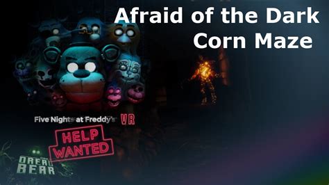 Fnaf Vr Curse Of Dreadbear Dlc Gameplay Horror Game Corn Maze No