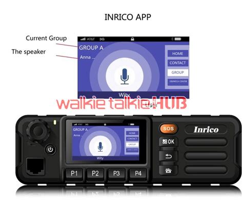 New Inrico TM 7 Plus 4G LTE Network Mobile Radio Wifi GSM WCDMA Touch