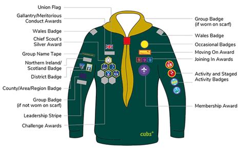 Cubs Badges Leire And Dunton Scout Group