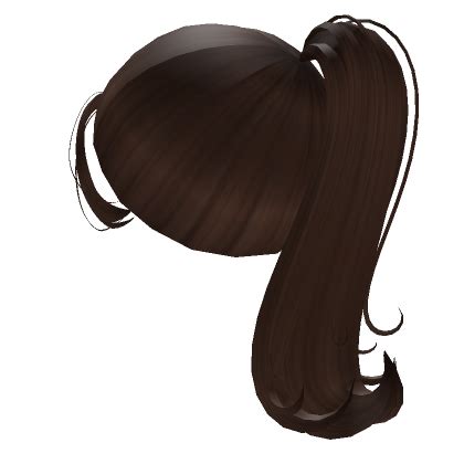 Doll Curly High Ponytail In Brown Roblox Item Rolimon S