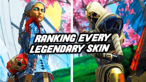 Apex Legends Ranking Every Legendary Fight Night Skin Youtube