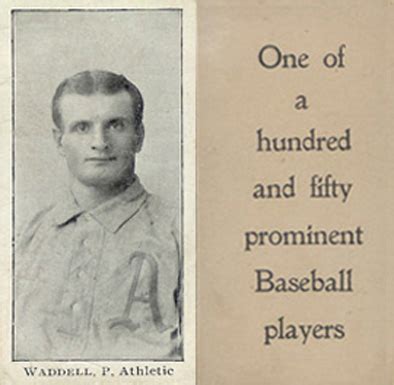 Five Great Rube Waddell Baseball Cards