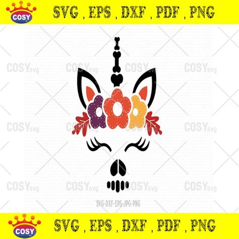 Halloween Unicorn Svg Skeleton Unicorn Svg Unicorn Svg