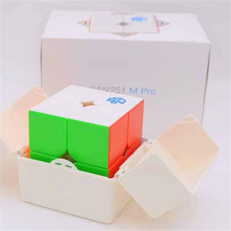 Gan 251 M Pro 2x2 Cube Magnétique Gans Mini Speed Gan 251 Pro 63 2x2x2