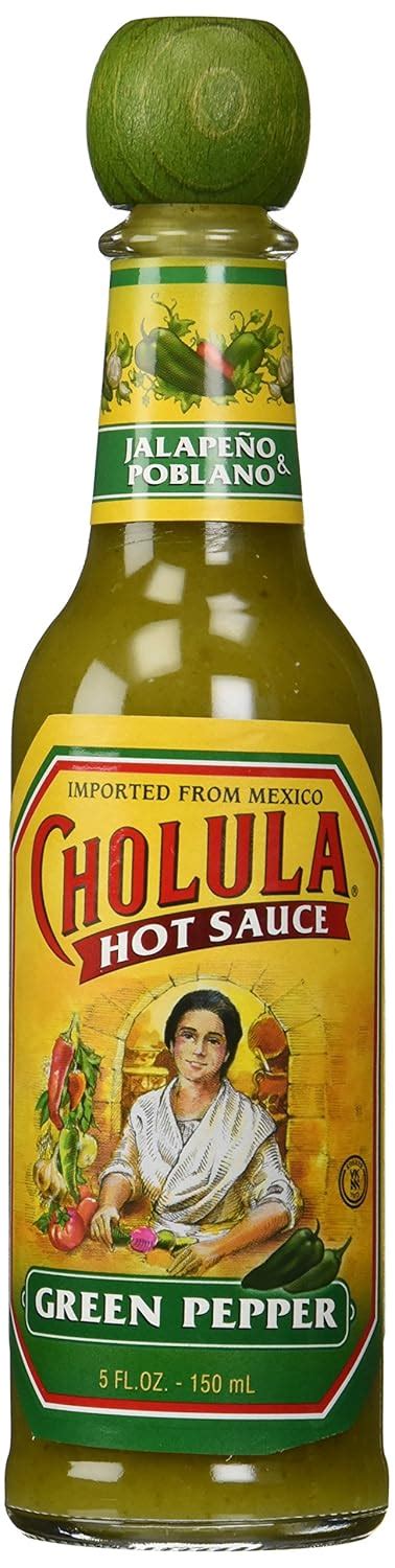 Amazon Cholula Green Pepper Hot Sauce 5 Fl Oz Grocery Gourmet Food