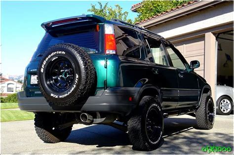 Green Crv Off Road Style Honda Crv 4x4 Honda Crv Honda