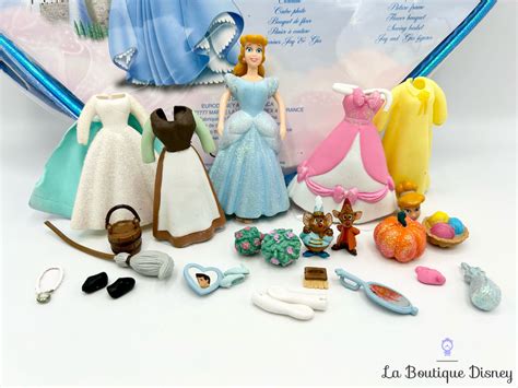 Figurine Fashion Polly Pocket Coffret Coeur Cendrillon Disneyland Paris