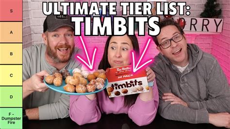 The Ultimate Timbit Tier List Ranking Youtube