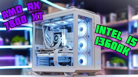 RX 7800 XT BUILD INTEL I5 13600K MEJORES ENSAMBLES YouTube