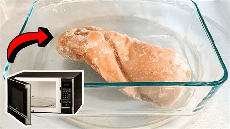 How to Thaw Chicken in the Microwave