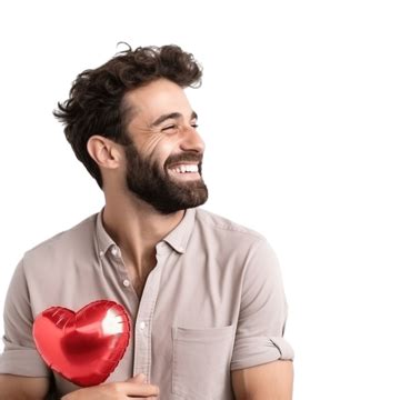 valentines day concept close   romantic guy  happy lovers