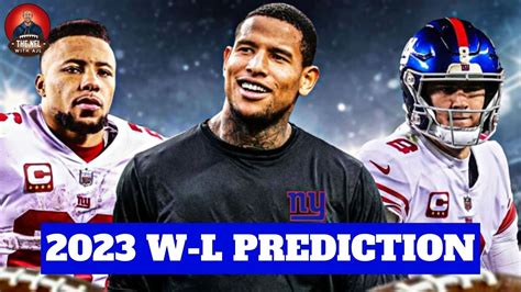 Predicting The New York Giants 2023 Record Nfl Youtube