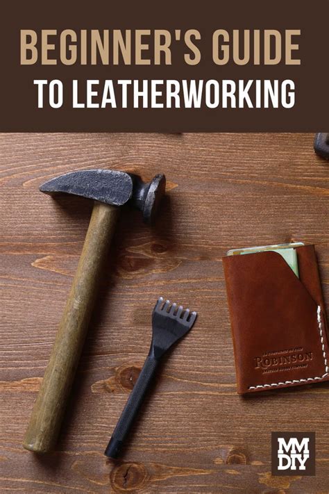 Beginner’s Guide to Leatherworking in 2024 | Leather working, Custom ...