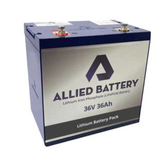 36 Volt Lithium Golf Cart Battery