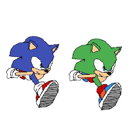 Pixilart Sonic Vs Green Part Two By Atobin0002