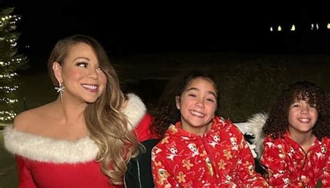 Mariah Carey takes twins Morocan, Monroe on festive sleigh ride