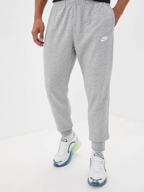 Спортивные штаны мужские Nike Club Jggr Ft BV2679-063 2XL Серые ...