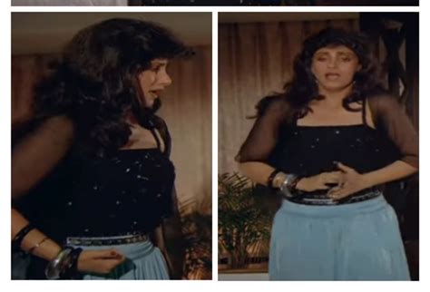 Dimple Kapadia In Ganga Tere Desh Mein 1988