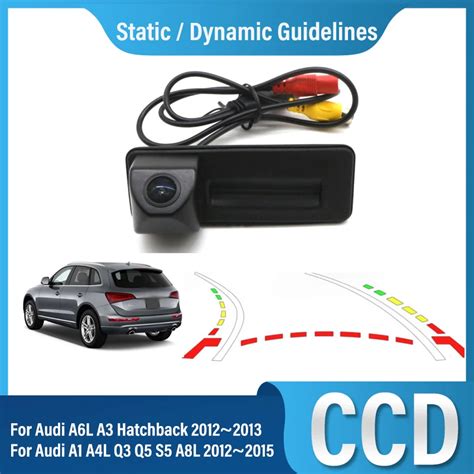 Hd Ccd Night Vision Parking Car Rear View Trunk Handle Camera Reverse