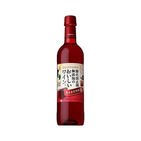 サントリー 酸化防止剤無添加のおいしいワイン。 赤 720ml J Wine071酒hunter 通販 Yahooショッピング