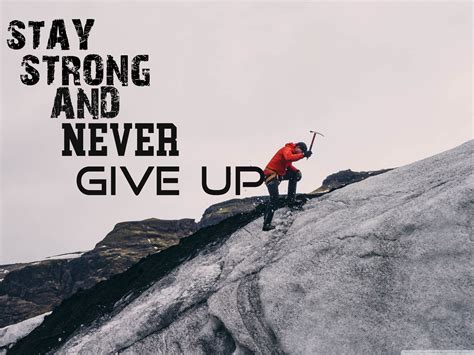 Never Give Up Background