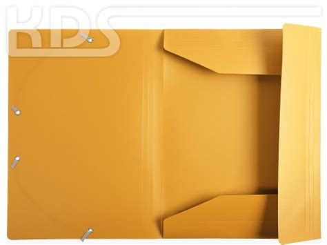 Flap Folder With Straps Opaque Pp A Yellow Kds Onlineshop